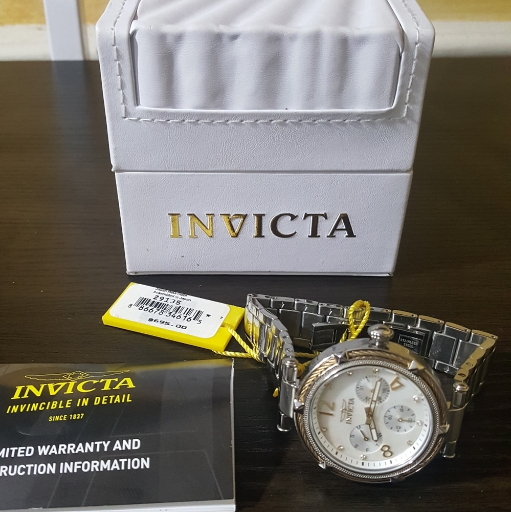 Invicta Pearl Face Watch